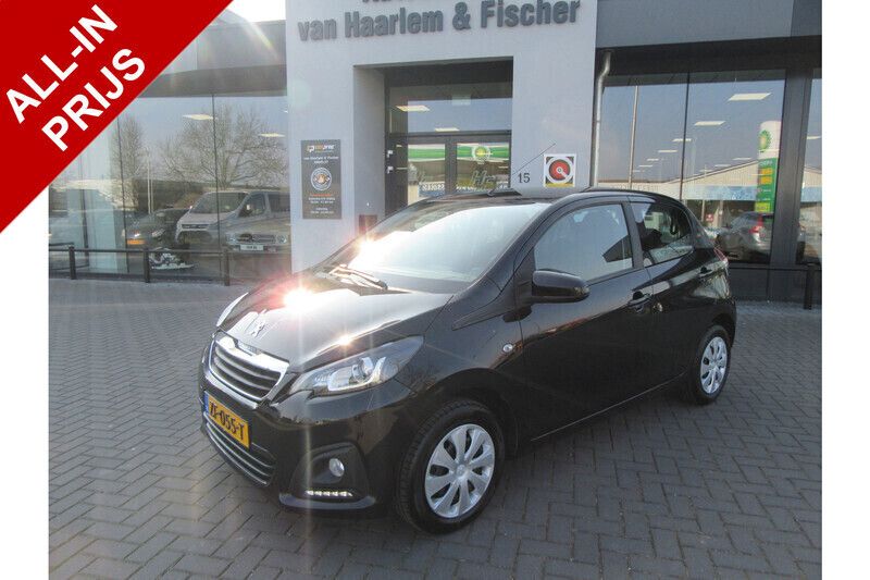 Zwart Gebruikt 2019 Peugeot 108 Active Hatchback | € 8.950 (Eerlijke prijs) - Afbeelding 1/3