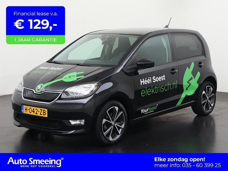 Zwart Gebruikt 2020 Skoda Citigo-e IV Style Hatchback | € 11.240 (Eerlijke prijs) - Afbeelding 1/4
