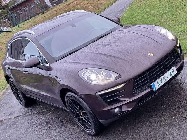 Bruin Gebruikt 2015 Porsche Macan Turbo SUV | € 31.500 - Afbeelding 1/4