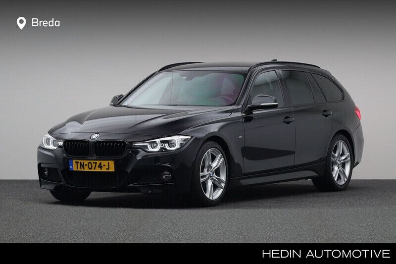 Zwart Gebruikt 2018 BMW 320 M Sport Stationwagen | € 25.880 (Eerlijke prijs) - Afbeelding 1/4