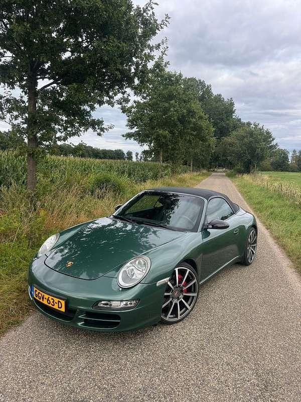 Grijs Gebruikt 2005 Porsche 911 Carrera S Cabriolet Cabriolet | € 45.800 (Super prijs) - Afbeelding 1/4