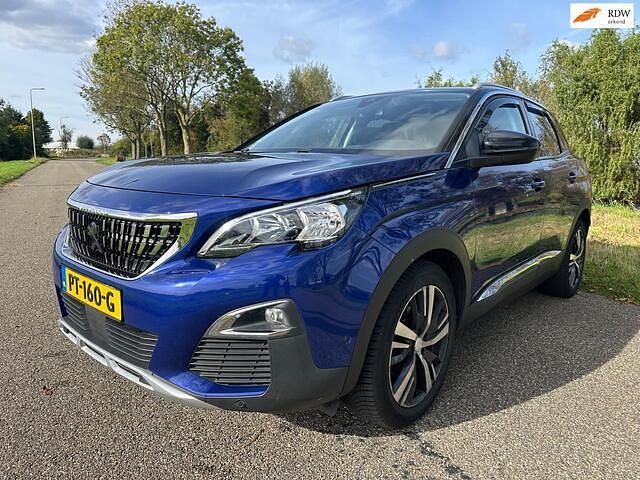 Blauw Gebruikt 2017 Peugeot 3008 Allure SUV | € 12.499 (Iets duurder) - Afbeelding 1/4