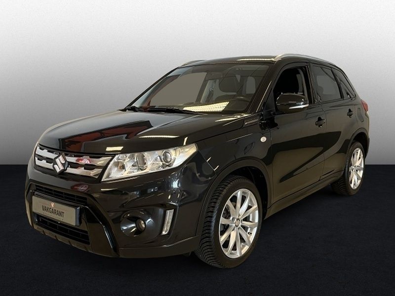 Zwart, metallic lak Gebruikt 2015 Suzuki Vitara Exclusive SUV | € 14.950 (Eerlijke prijs) - Afbeelding 1/4
