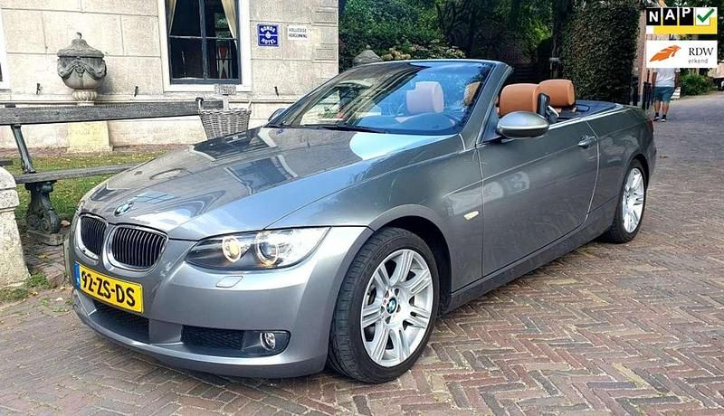 Grijs Gebruikt 2008 BMW 325 Cabriolet Executive Cabriolet | € 13.450 (Eerlijke prijs) - Afbeelding 1/4