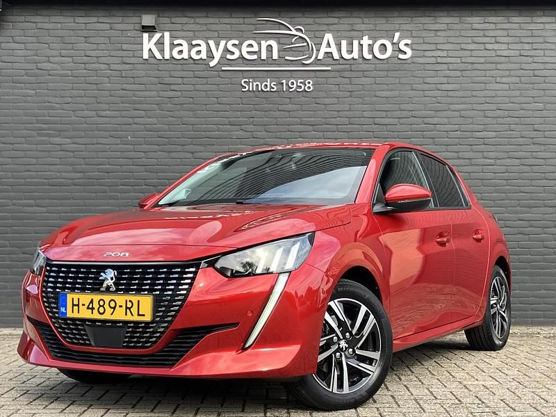 Rood Occasion 2020 Peugeot 208 Allure Hatchback | € 15.950 (Eerlijke prijs) - Afbeelding 1/4