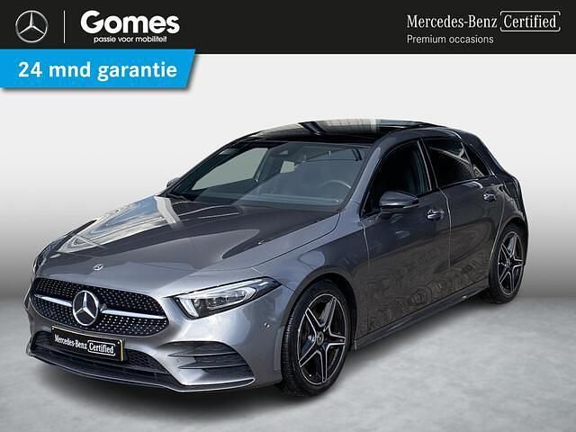 Grijs Gebruikt 2021 Mercedes A180 AMG Hatchback | € 28.950 (Iets duurder) - Afbeelding 1/4