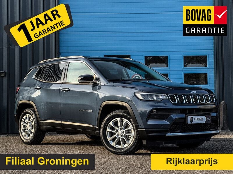 Blauw Gebruikt 2021 Jeep Compass Limited SUV | € 26.922 (Goede deal) - Afbeelding 1/4