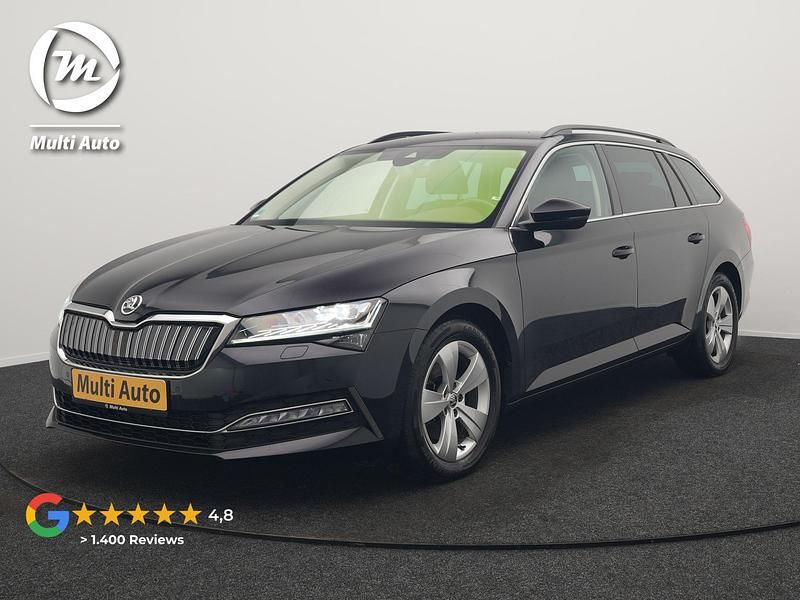 Zwart Occasion 2021 Skoda Superb Business Line Stationwagen | € 21.890 (Goede deal) - Afbeelding 1/3