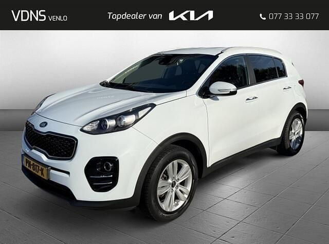 Wit Gebruikt 2017 Kia Sportage SUV | € 16.950 (Eerlijke prijs) - Afbeelding 1/4