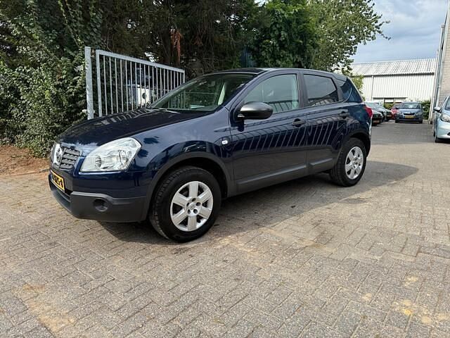 Blauw Occasion 2009 Nissan Qashqai Visia SUV | € 5.895 (Eerlijke prijs) - Afbeelding 1/4