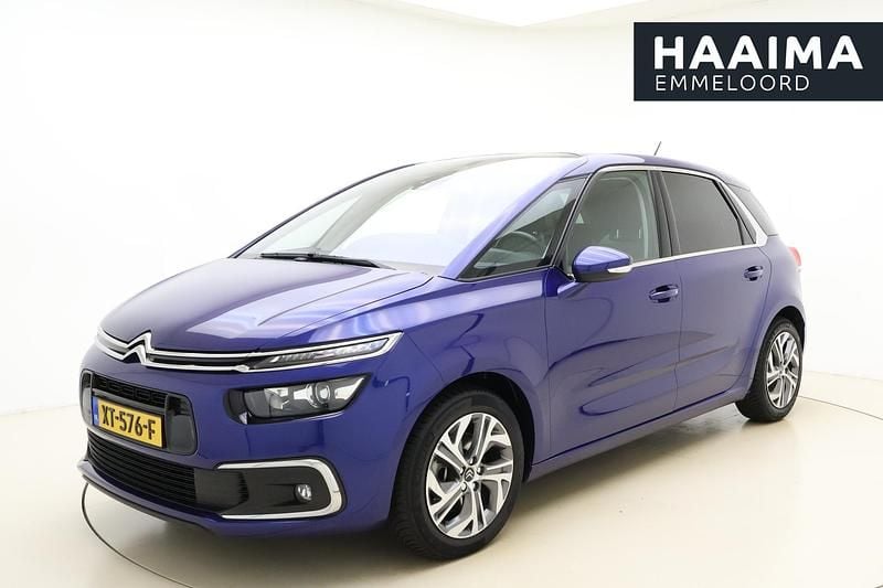 Blauw Gebruikt 2018 Citroën C4 SpaceTourer Shine MPV | € 15.445 (Eerlijke prijs) - Afbeelding 1/4