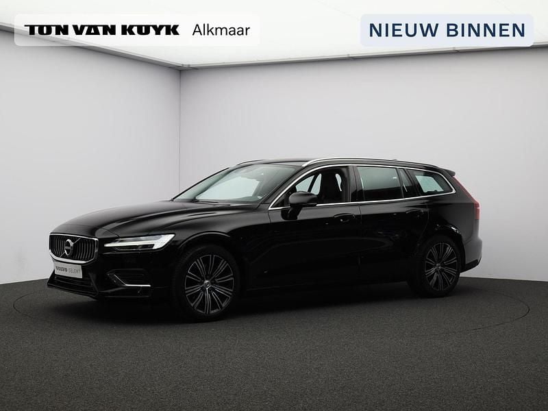 Zwart Gebruikt 2020 Volvo V60 Inscription Stationwagen | € 24.950 (Super prijs) - Afbeelding 1/4