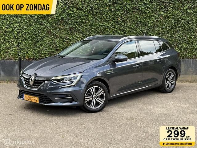 Grijs Gebruikt 2021 Renault Mégane GrandTour Intens Stationwagen | € 18.490 (Eerlijke prijs) - Afbeelding 1/4