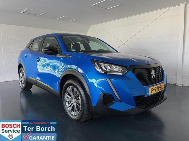 Blauw Gebruikt 2022 Peugeot 2008 Active SUV | € 18.995 (Goede deal) - Afbeelding 1/4
