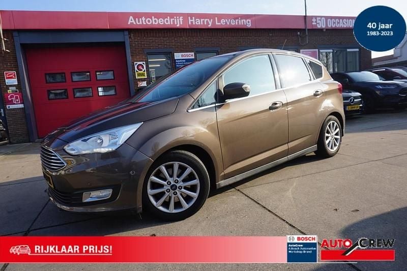 Bruin Occasion 2021 Ford C-MAX Titanium MPV | € 8.950 (Super prijs) - Afbeelding 1/4