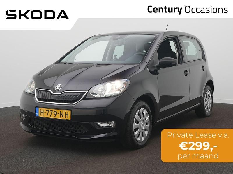 Zwart, metallic lak Gebruikt 2020 Skoda Citigo-e IV Ambition Hatchback | € 10.900 (Eerlijke prijs) - Afbeelding 1/4