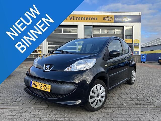 Zwart Gebruikt 2006 Peugeot 107 Hatchback | € 1.250 (Eerlijke prijs) - Afbeelding 1/4