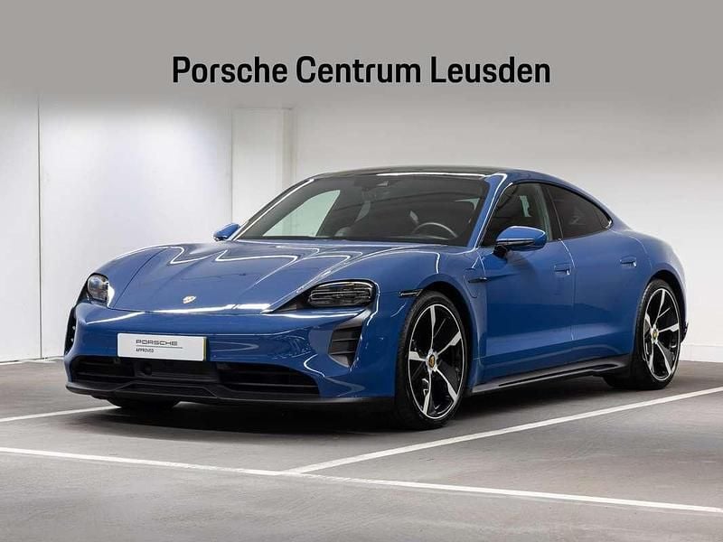 Blauw Gebruikt 2021 Porsche Taycan 4S Performance Package Sedan | € 69.900 (Super prijs) - Afbeelding 1/4
