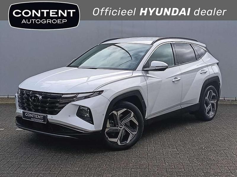 Atlas white Occasion 2022 Hyundai Tucson Premium SUV | € 30.940 (Eerlijke prijs) - Afbeelding 1/4