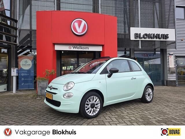 Groen Occasion 2020 Fiat 500 Young Cabriolet | € 13.445 (Eerlijke prijs) - Afbeelding 1/4