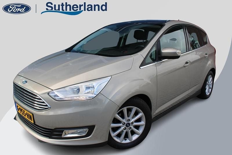 Grijs Occasion 2018 Ford C-MAX Titanium MPV | € 11.900 (Eerlijke prijs) - Afbeelding 1/4