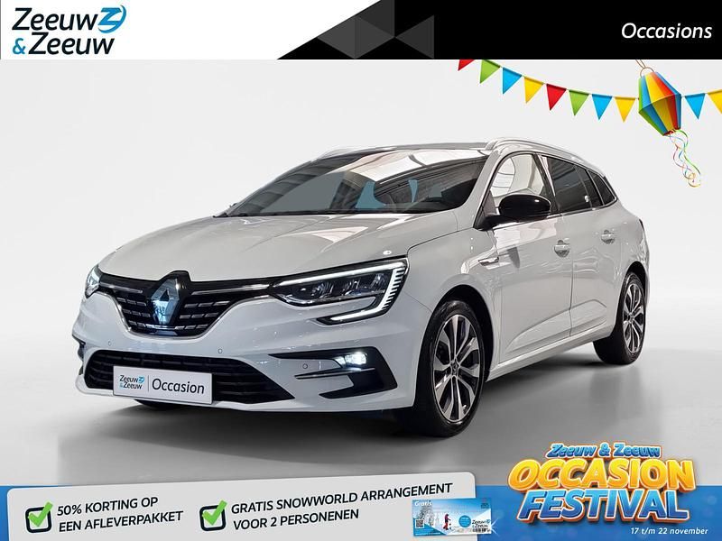 Wit Gebruikt 2024 Renault Mégane GrandTour Techno Stationwagen | € 24.290 (Eerlijke prijs) - Afbeelding 1/4