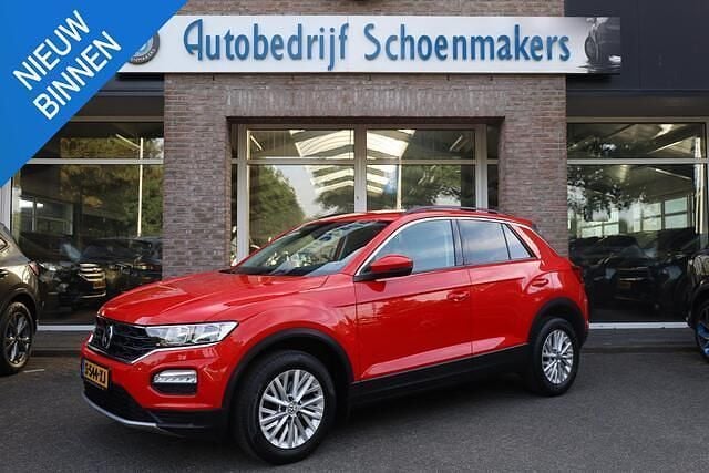 Rood Gebruikt 2020 VW T-Roc Business SUV | € 18.995 (Goede deal) - Afbeelding 1/4