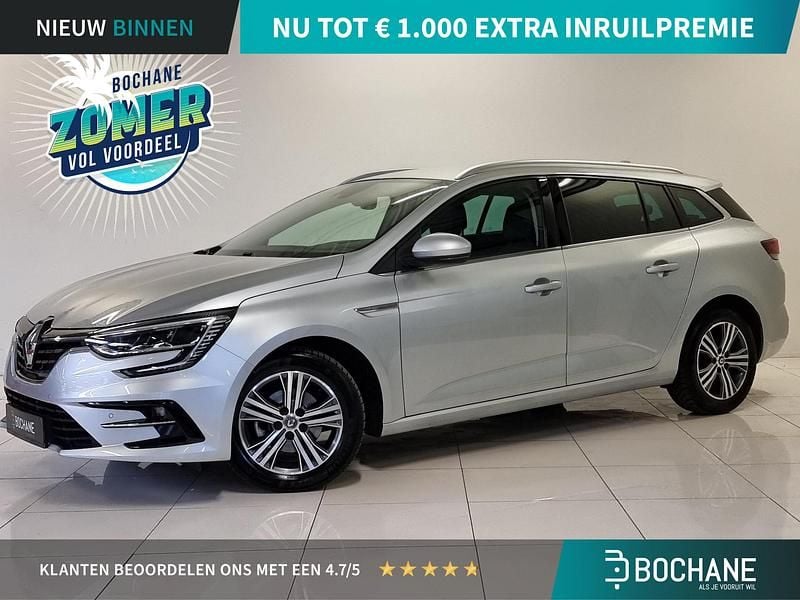 Grijs Gebruikt 2021 Renault Mégane GrandTour Intens Stationwagen | € 20.240 (Eerlijke prijs) - Afbeelding 1/4