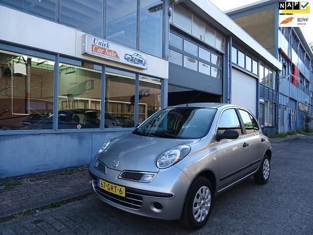 Grijs Gebruikt 2008 Nissan Micra Hatchback | € 3.150 (Eerlijke prijs) - Afbeelding 1/4