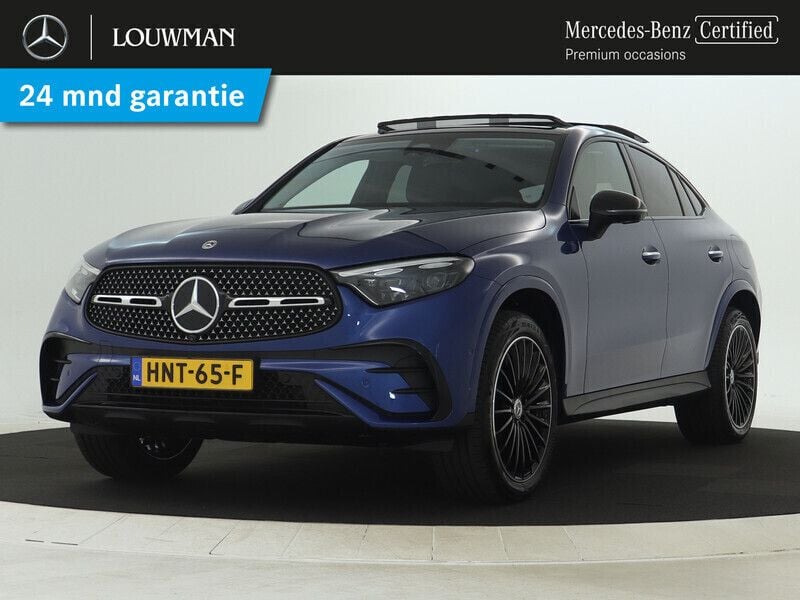 Blauw Gebruikt 2024 Mercedes GLC300 AMG Coupé | € 76.945 (Iets duurder) - Afbeelding 1/3