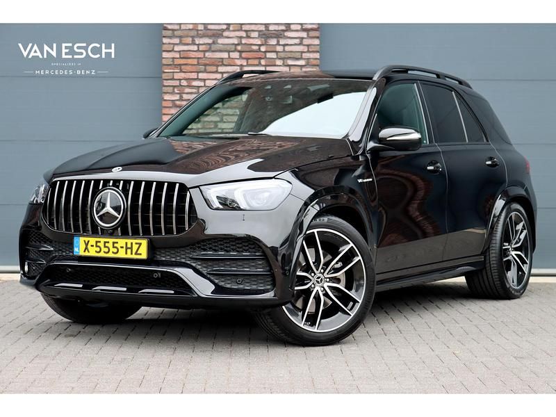 Zwart Gebruikt 2022 Mercedes GLE580 AMG line SUV | € 89.500 - Afbeelding 1/4