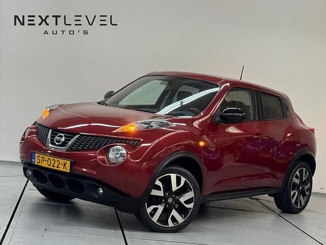 Rood Gebruikt 2013 Nissan Juke SUV | € 9.950 (Eerlijke prijs) - Afbeelding 1/4
