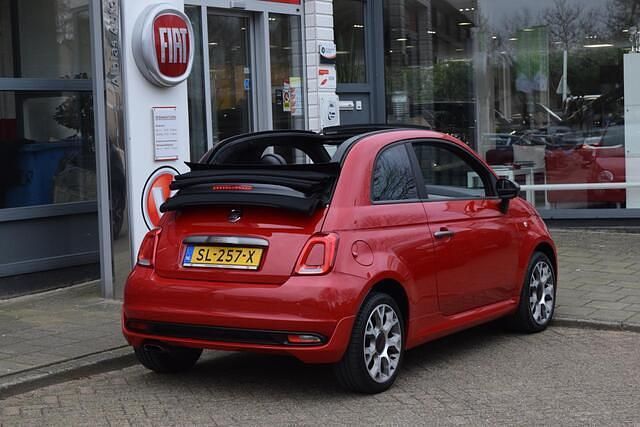 Occasion Fiat 500C Sport 80 PK (58 kW) 2018 Rood Cabriolet