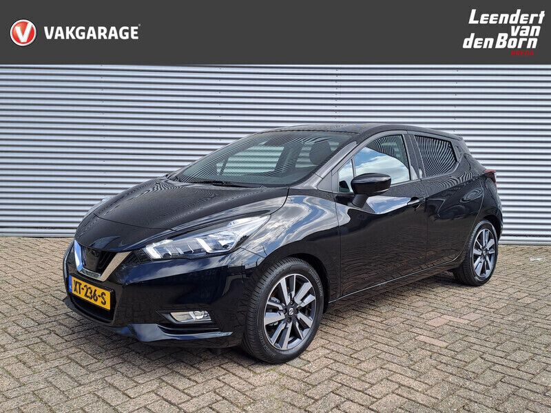 Zwart Gebruikt 2019 Nissan Micra N-Connecta Hatchback | € 12.995 (Eerlijke prijs) - Afbeelding 1/4