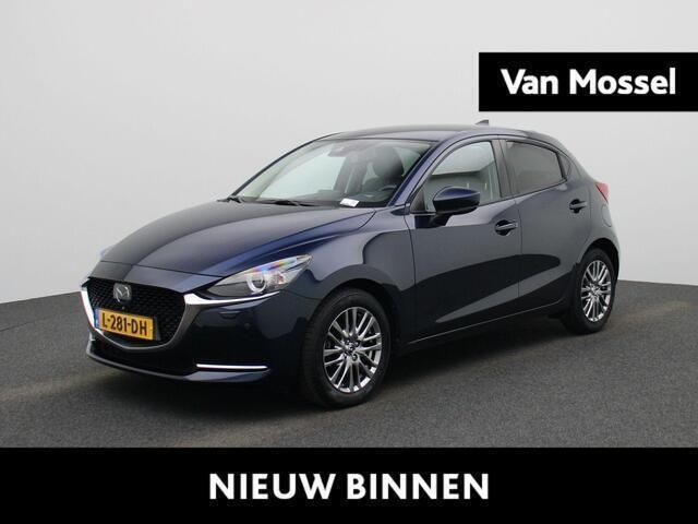 Blauw Gebruikt 2021 Mazda 2 Signature Hatchback | € 17.740 (Eerlijke prijs) - Afbeelding 1/4