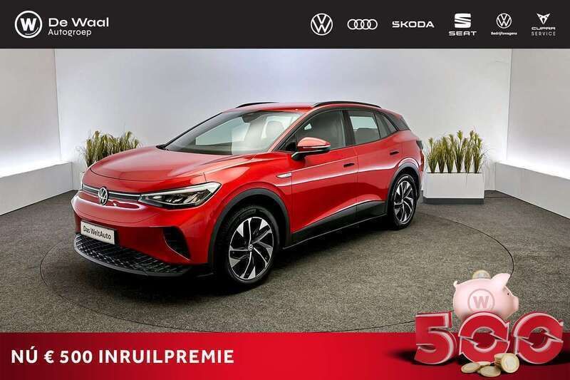 Rood Gebruikt 2022 VW ID.4 Pro SUV | € 29.295 (Super prijs) - Afbeelding 1/3