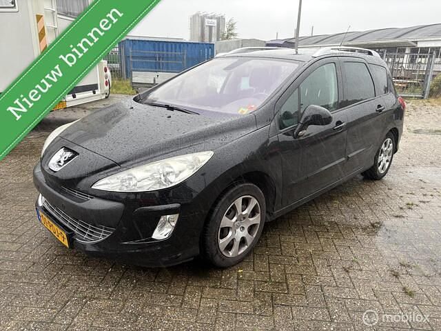 Zwart Gebruikt 2011 Peugeot 308 Stationwagen | € 1.999 (Eerlijke prijs) - Afbeelding 1/4
