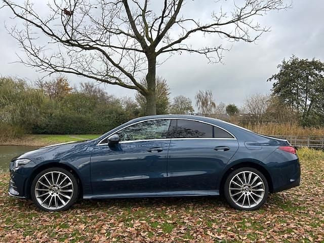 Occasion Mercedes CLA250e AMG line 161 PK (118 kW) 2022 Blauw (metallic) Sedan