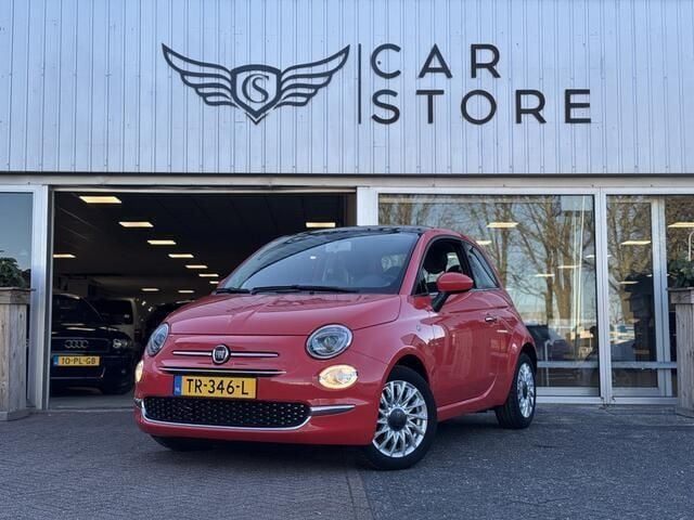 Rood Gebruikt 2018 Fiat 500 Lounge Hatchback | € 8.999 (Super prijs) - Afbeelding 1/4