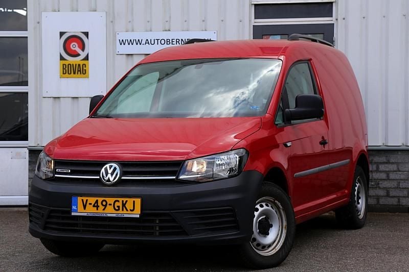 Rood Gebruikt 2017 VW Caddy MPV | € 11.900 (Eerlijke prijs) - Afbeelding 1/4