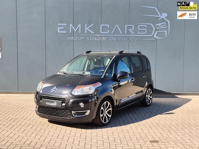 Zwart Occasion 2010 Citroën C3 Picasso Exclusive MPV | € 3.745 (Eerlijke prijs) - Afbeelding 1/4