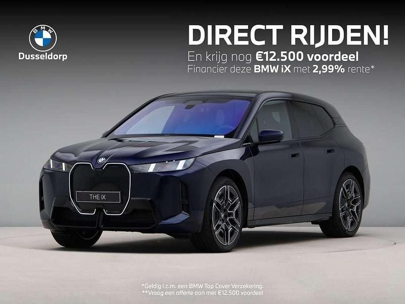 Blauw, metallic lak Nieuw 2025 BMW iX M Sport SUV | € 125.095 - Afbeelding 1/4