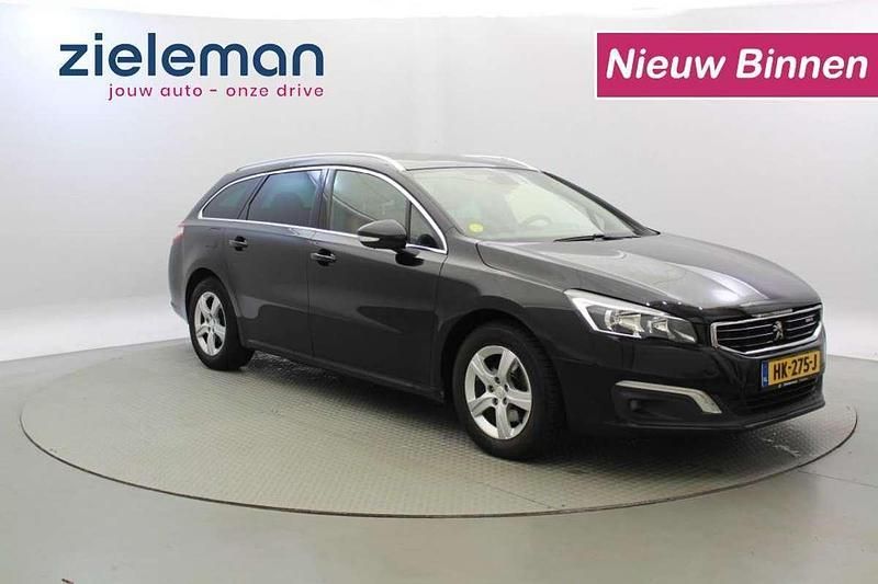 Zwart Gebruikt 2015 Peugeot 508 Stationwagen | € 7.845 - Afbeelding 1/4