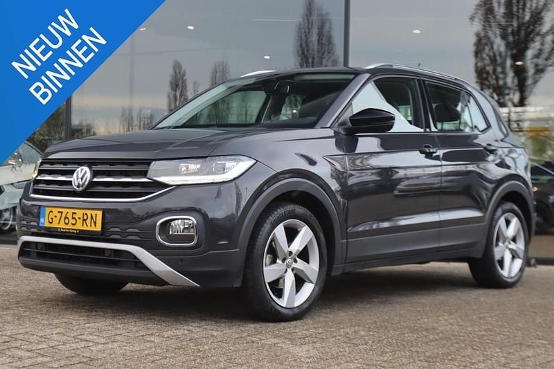 Grijs Gebruikt 2019 VW T-Cross Style SUV | € 15.850 (Eerlijke prijs) - Afbeelding 1/4