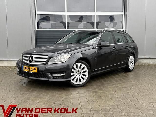 Zwart Gebruikt 2011 Mercedes C180 Avantgarde Stationwagen | € 7.840 (Eerlijke prijs) - Afbeelding 1/4