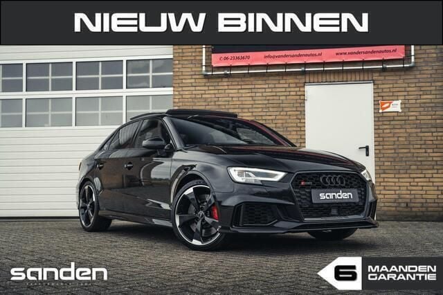 Zwart Gebruikt 2018 Audi RS3 Basis Hatchback | € 43.950 (Eerlijke prijs) - Afbeelding 1/4