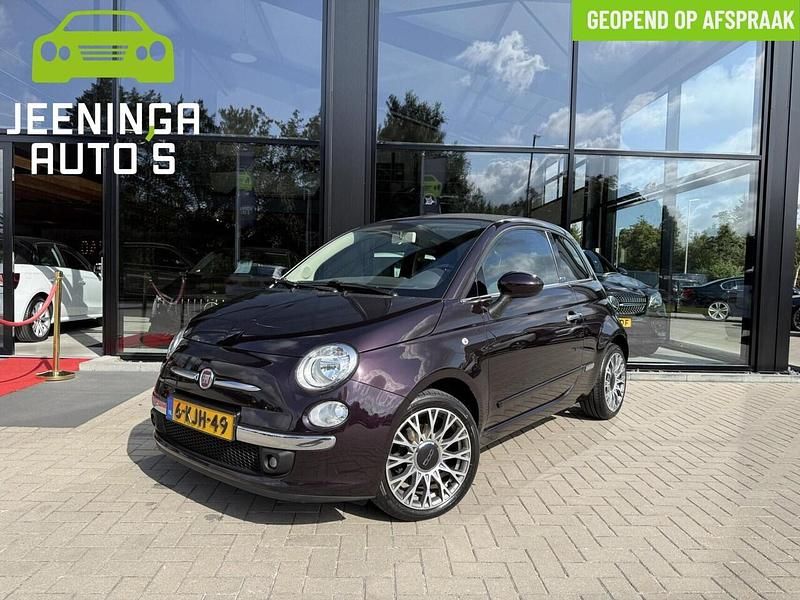 Paars (metallic) Gebruikt 2013 Fiat 500 Lounge Cabriolet | € 6.494 (Eerlijke prijs) - Afbeelding 1/4