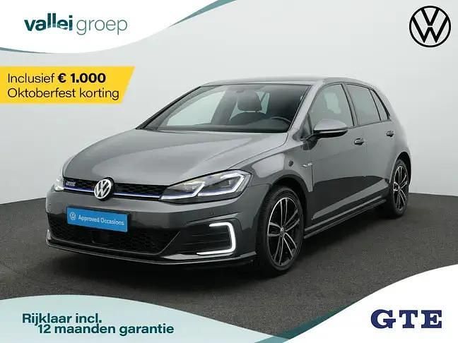 Grijs Gebruikt 2020 VW Golf VII GTE Hatchback | € 19.900 (Super prijs) - Afbeelding 1/4