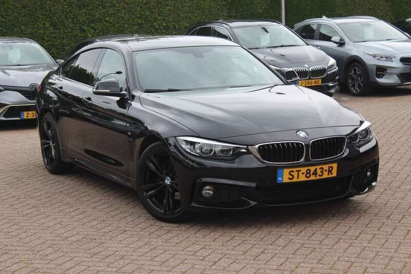 Zwart, metallic lak Gebruikt 2018 BMW 420 Gran Coupé M Sport Coupé | € 17.550 (Super prijs) - Afbeelding 1/4