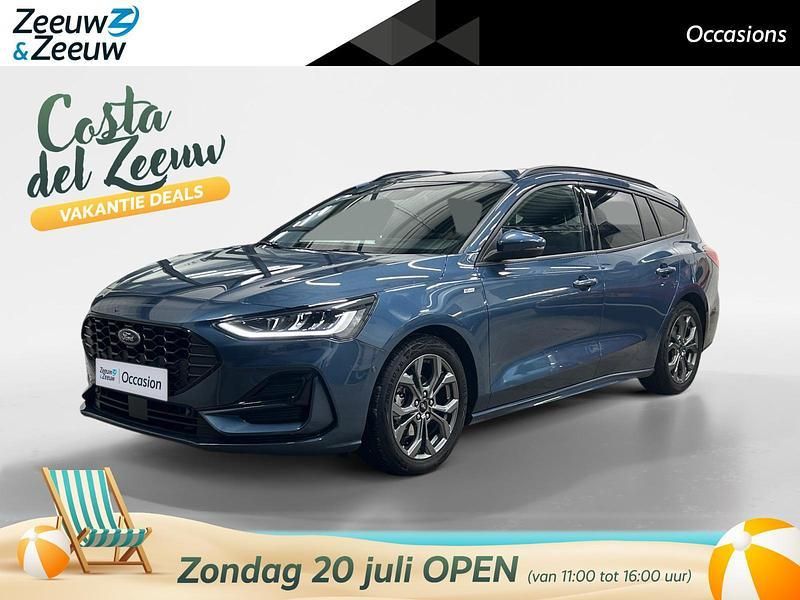 Blauw Gebruikt 2024 Ford Focus ST-Line Stationwagen | € 27.945 (Duur) - Afbeelding 1/4